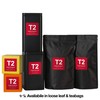 T2 Tea English Breakfast Black Tea Bags in Resealable Foil
