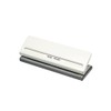 PLUS PU-601 6-Hole Punch Movable Binder Notebook, White