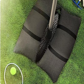 AIXXCUVQ 2pack/lot Outdoor Fillable Straight Sandbags 2pcs Canopy Umbrella Base Weight Sandbag Umbrella Base Weights Sand Bags, A, 2PCS