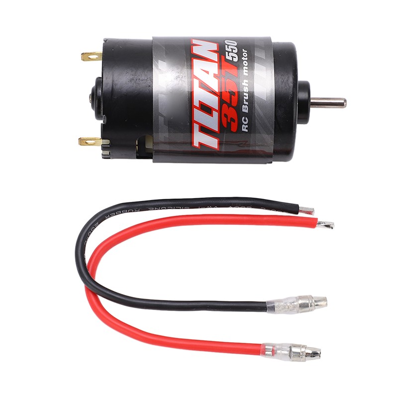 550 Brushed Motor with 320A Two Way Brushed Waterproof ESC