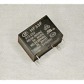 HF33F 012-ZS3 HF33F-012-ZS3 Relay - 12V - 5 Pin - New - Quick Ship - Genuine OEM - AM 3-5-3 - EA240530