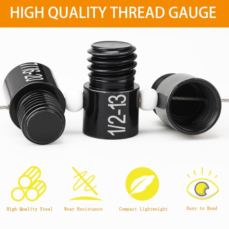 Nut and Bolt Thread Checker, Thread Checker Standard and Metric,