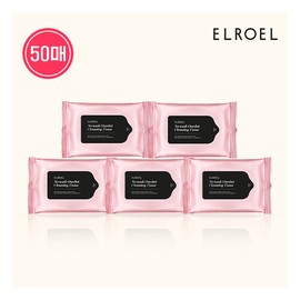 Eloel [Elloel (Cosmetics)] No-wash one-shot cleansing tissue (10 sheets), 5 sets / 엘로엘 [엘로엘(화장품)]  노 워시 원샷 클렌징 티슈(10매) 5세트