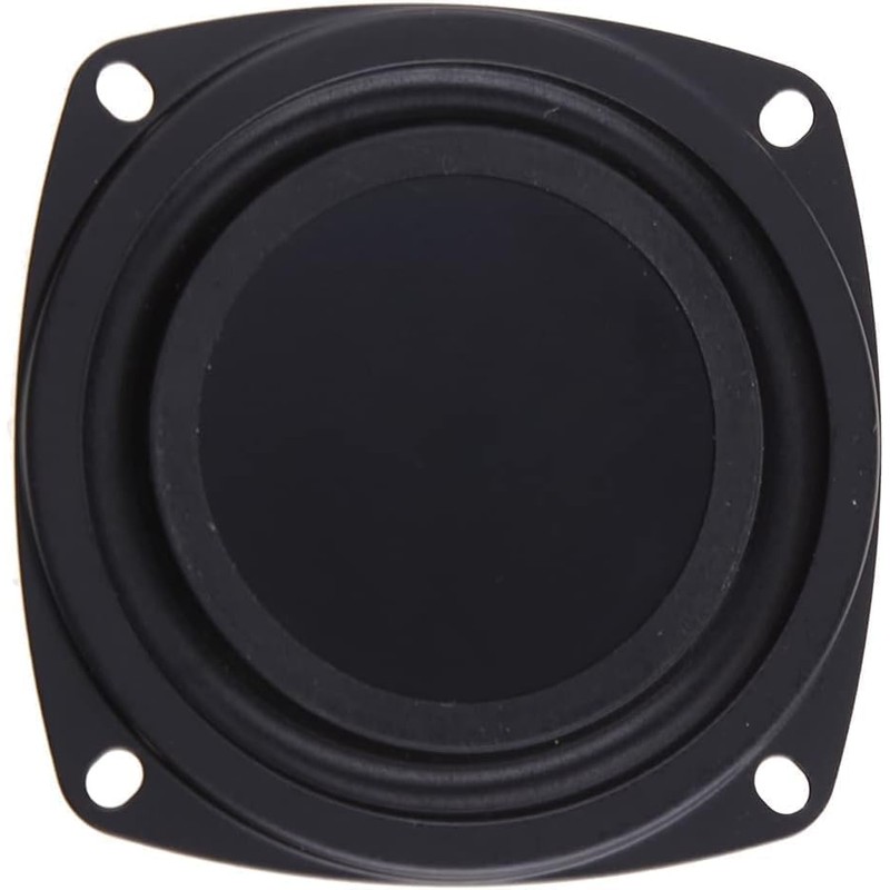 Cldaisy 2Pcs Black Woofer Radiator Bass Passive Speaker 3" Low
