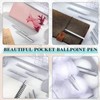 5PCS Retractable Ballpoint Pen,Ballpoint Pe/ns,Small Pens Mini P/en,Stainless Steel Point