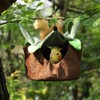 Hanging Hammock Bird Snuggle Cabin,Double Bird Nest Bed,Double Layer Bird