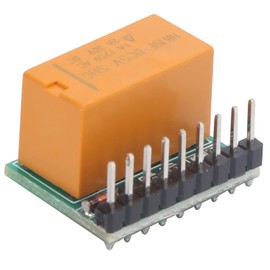 Double‑Pole Double‑Throw Relay Module, DPDT Ultra-Small Automatically Adjust Relay Board for Remote Control, Communication (5V)