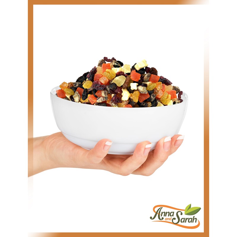 Anna and Sarah Mini Fruit Trail Mix, Dried Fruits Assortment,