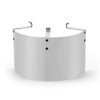 Stainless Steel Air Intake Filter Heat Shield Cover 2.5-3.5 Inch