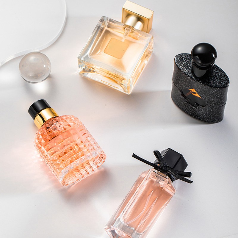 4pcs 25ml Women Long Lasting Woody Floral Perfume Exquisite Refreshing
