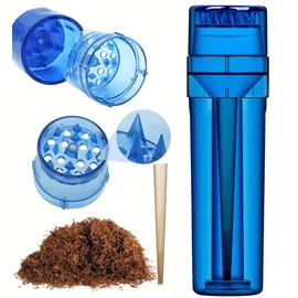 Molinillo De Plástico Creativo Con Relleno De Cono Pre-enrollado, Molinillo De Especias, Máquina De Moler, Molinillo De Cocina, Trituradora De Especias y Suministros De Cocina