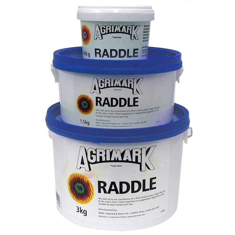 Agrimark Sheep Colouring Powder - Raddle Yellow 450G