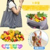 KALOLINNA Foldable Eco Bag, 2-Pack, Shopping Bag, Large Capacity, Convenience