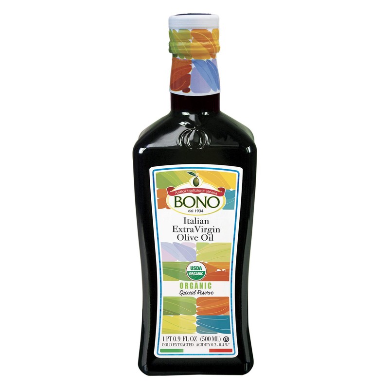 BONO 100% Italian Organic Extra Virgin Olive Oil, 3 pack