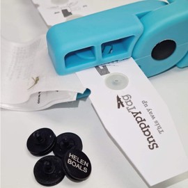 EasyTags - Clip-on Name Tags - EASY2NAME, Reusable Innovative Labelling System with Laser Etched Name Tags.