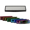 LED BLACKHOLE MIRROR Car Mirror LED Rearview Blackhole Universal Clip