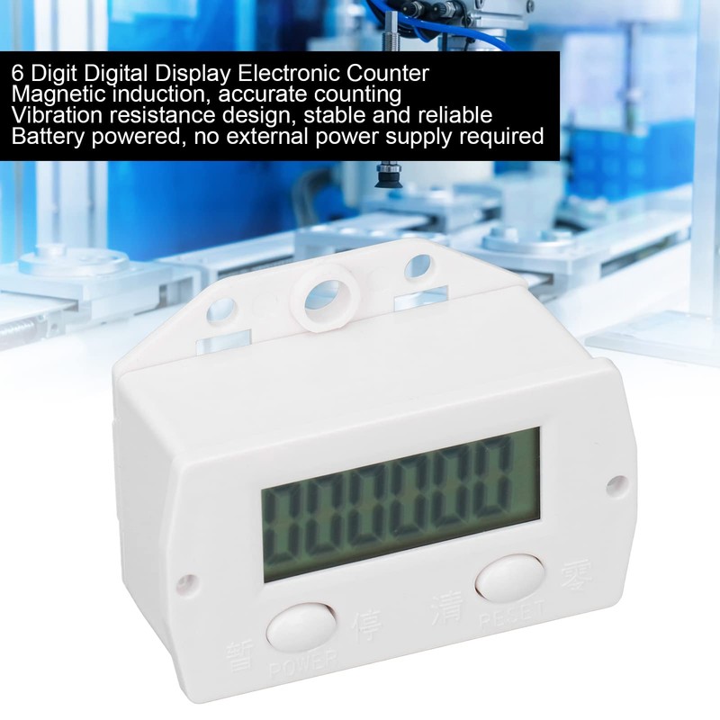 6 Digit Electronic Counter 0‑99999 Digital Counter Magnetic Induction Counting