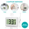 Fridge Thermometers Digital Refrigerator Thermometer, Waterproof Freezer Digital Fridge Thermometer,High