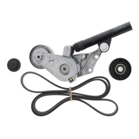 CONTINENTAL Alternator BELT +IDLER PULLEY +TENSIONER Kit For VW Beetle Golf Jetta YOU VERIFY