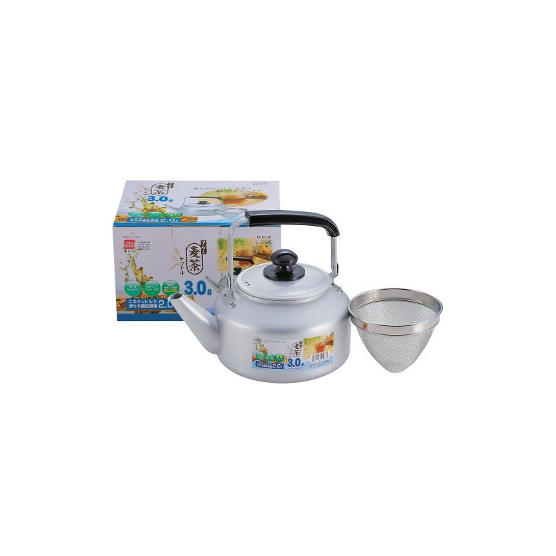 Pearl Metal PH-1433 Barley Tea Kettle, 1.1 gal (3.0 L)