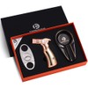Cigar Cutter and Lighter Ashtray 3 Pieces Set Stainless Steel