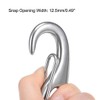 sourcing map Spring Gate Snap Hook 70mm/2.75", 304 Stainless Steel,