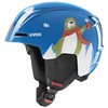 uvex Unisex Children's Viti Ski Helmet, Blue Bear, 46-50 cm