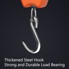 Electronic Hook Scale 200kg Small Orange Wireless Industrial Fishing Scale