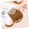 Baluue Clip in Wispy Bangs with Temples Lightweight Synthetic Hair