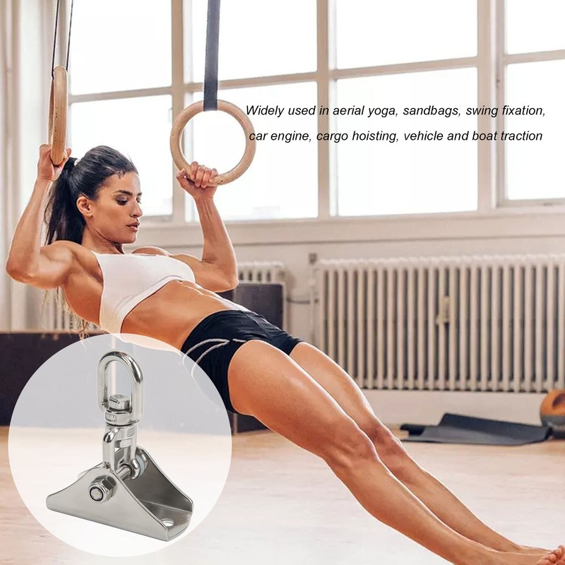 Heavy Duty Yoga Suspension Hooks Stainless Steel Hammock Hooks with