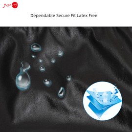 Joyo roy 2PCS Plastic Pants for Adult Diapers Incontinence Protective Briefs & Underwear Washable Incontinence Underwear Women and Men Waterproof Underwear for Women Plastic Underwear for Adults S