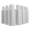 4 Oz Plastic Cylinder Bottles with Flip Top Pour Spout,