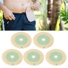 5pcs Ostomy Bag Barrier Clear Scale Cuttable Self Adhesive Hydrocolloid