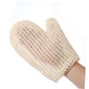 Uds Guantes Ducha Exfoliantes Zacate Sisal Natural Limpieza Profunda Masaje