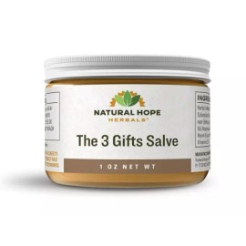Natural Hope Herbals 3 GIFTS SALVE - Herbal Skin Care Gold, Frankincense, & Myrrh