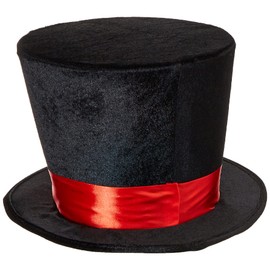 Leg Avenue 2143 Top Hat Hut, Herren, Einfarbig, Black, One Size