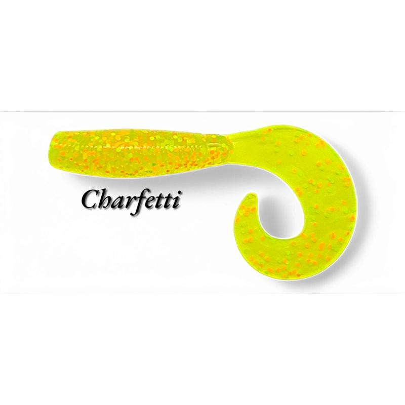 Cali Single Tail Grubs - Color: Wonder Bread