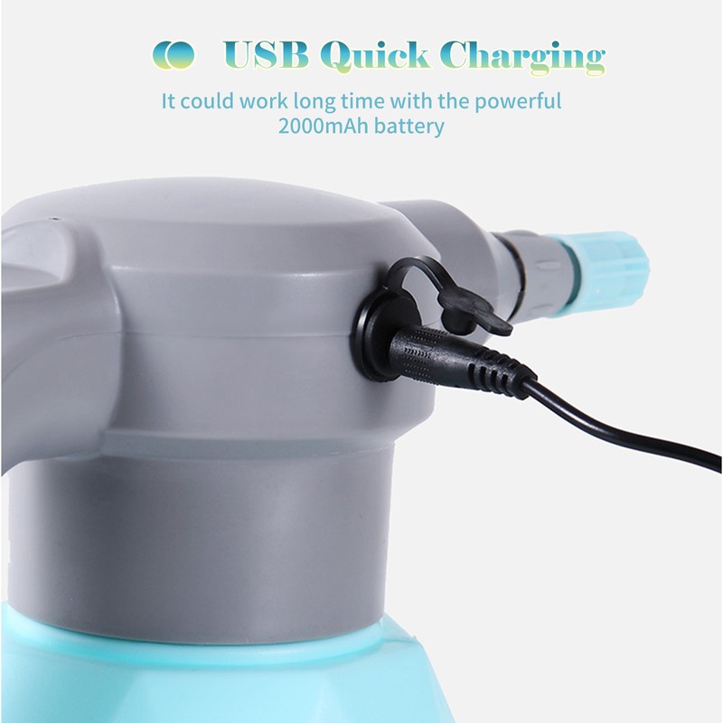 2L Automatic Garden Sprayer Electric Plant Mister Spray Bottle USB