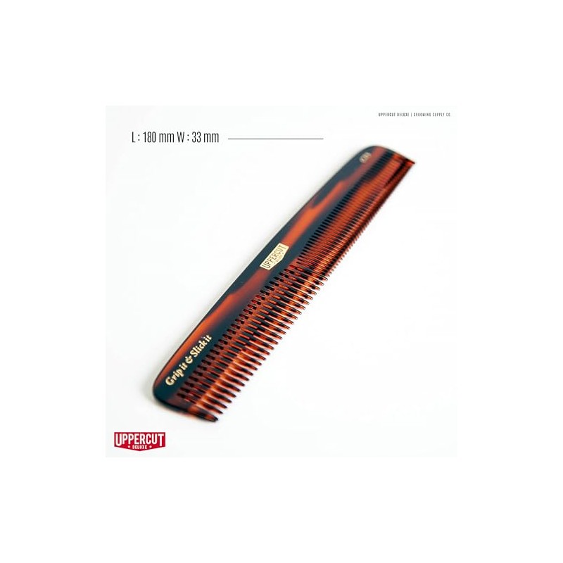Uppercut Deluxe CT5 Tortoise Shell Comb 108 x 41