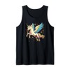 Stunning Pegasus Gliding Through the Stars Costume Tank Top