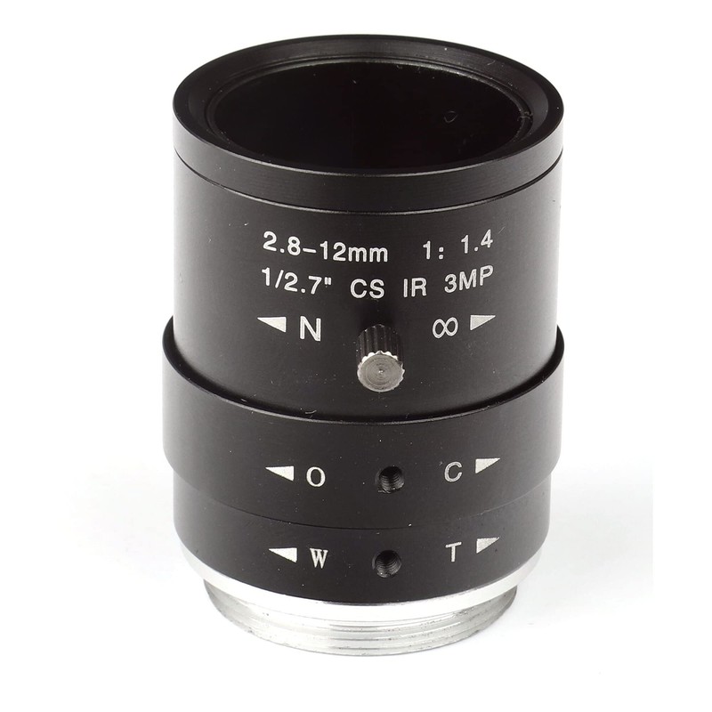 Omegon CS-Mount Lens 2.8-12 mm f/1.4