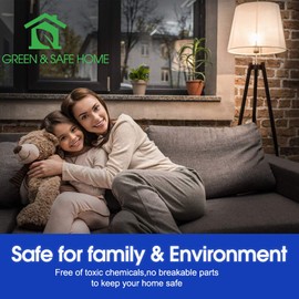 E ENERGETIC LIGHTING Dimmable LED Light Bulbs, 60W Equivalent, Soft White 2700K, 8.5W 800 Lumens LED Bulbs, E26 Base Standard Light Bulbs, ETL Listed, 12 Packs