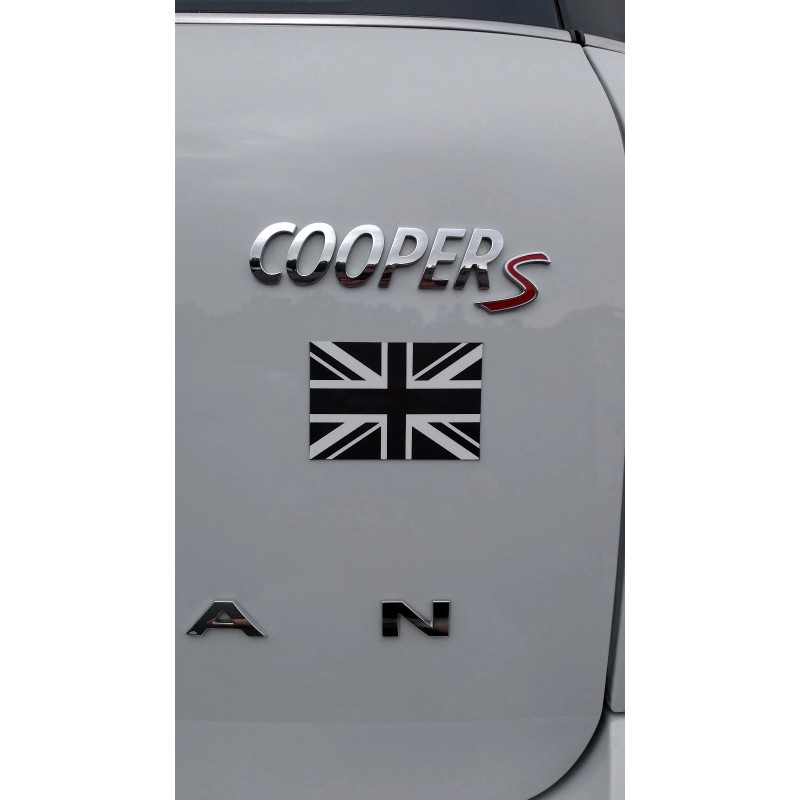 Cupeez Union Jack British Flag Black Jack Magnet Emblem Fits