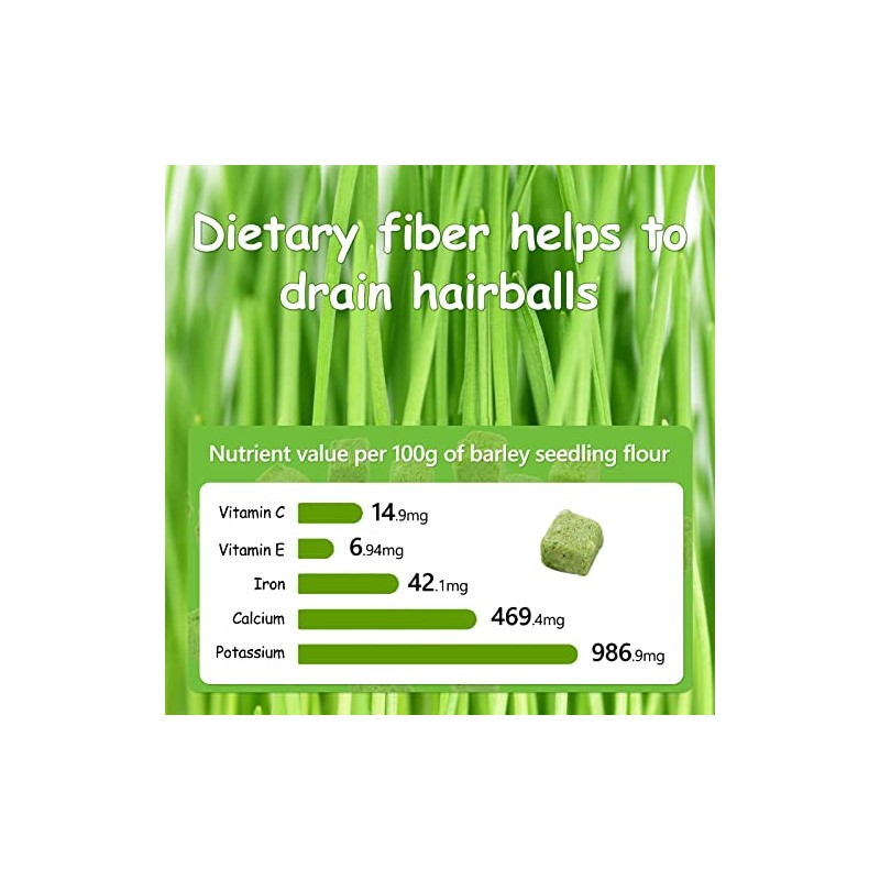 Juguetes de Hierba para Gato, Comestibles Juguetes Masticables Natural para