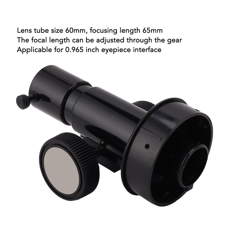 60mm Telescope Focusing Seat Toothed Manual Refraction Focusing Seat for