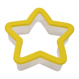 R & M International Star Soft-Grip Cookie Cutter, One Size, Yellow