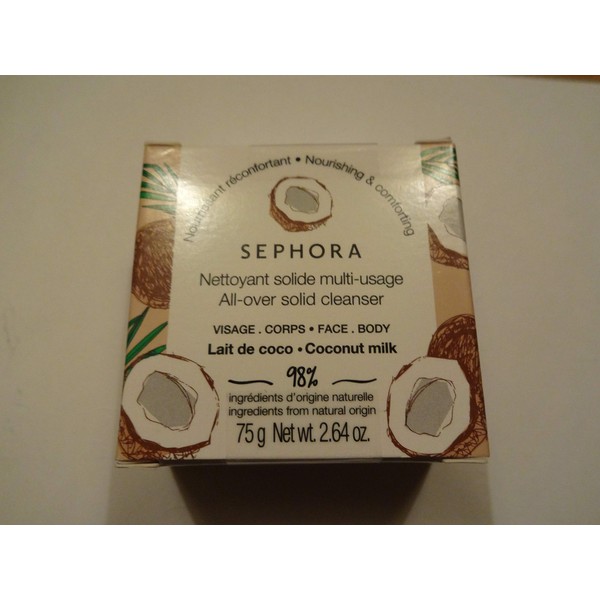 SEPHORA All-Over Solid Cleanser -Coconut Milk