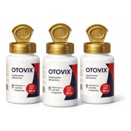 Otovix Para El Sistema Auditivo, Carnitina 30caps Suplemento Sabor Sin Sabor