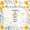 Purely Home Daisies Floral Coffee Storage Canister - Flowers Design