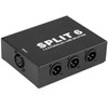 Mugkom Split 6 XLR Splitter Box, 1-IN-6-OUT/6-IN-1-OUT 6 Channel Parallel